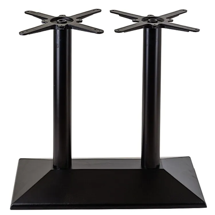 Polvo Negro Rectangular Base De Mesa De Hierro Fundido - Buy Product on