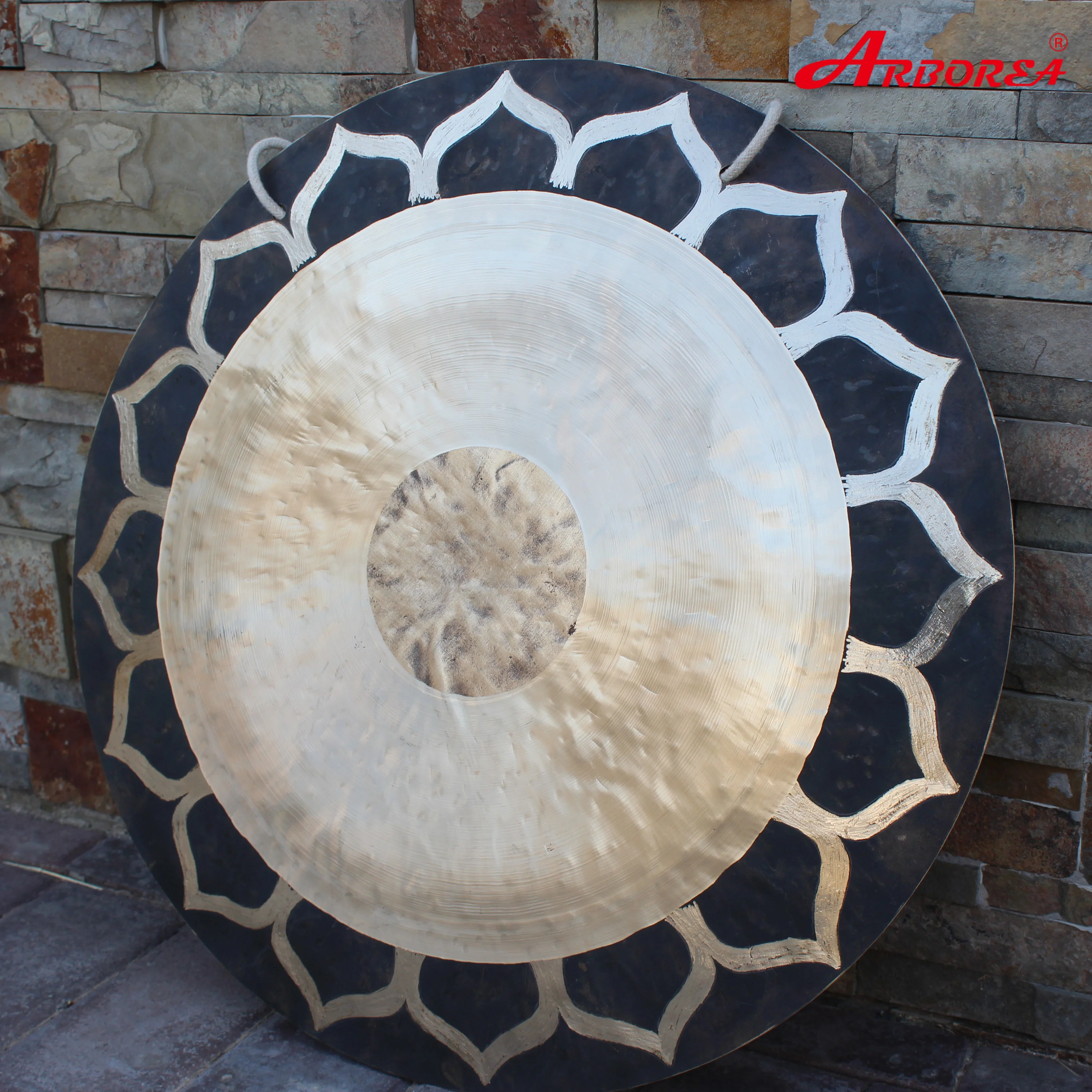 100 Hand Made 32'' Lotus Gong,Big Gong Buy Gongs For Sale,Brass Gong
