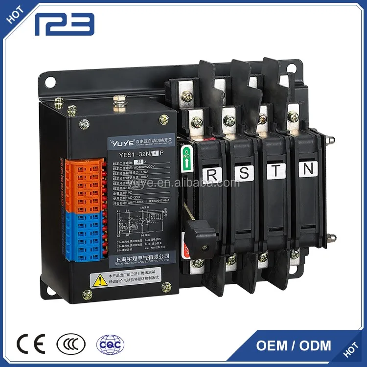 Yes1 Serie N Tipo Ats 32a - Buy N Tipo De Interruptor De Transferencia ...