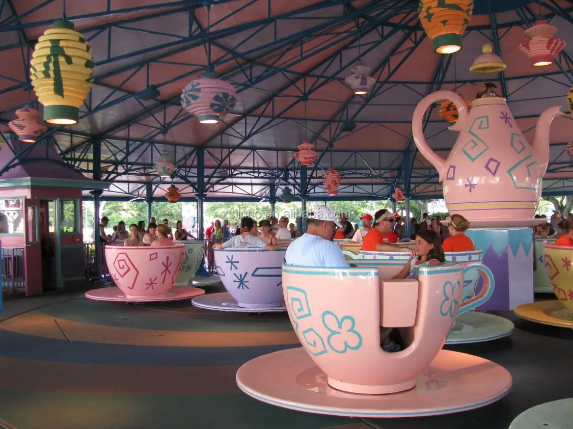 Children Fun Fair Games Indoor Amusement Park Kiddie Tea Cup Rides ...