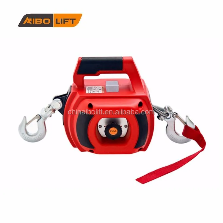 Electric Winch Hoist 500lbs Single Line Wire Rope Electric Winch