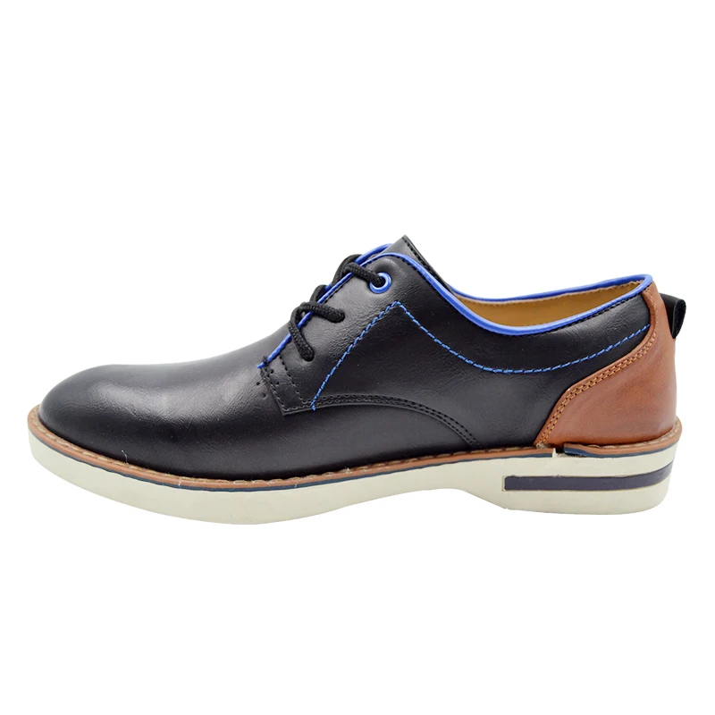 men's casual plate pu shoes