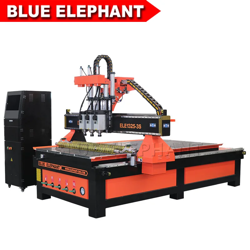 1325 4 Spindles 3d CNC Router for Wood Working Machinery