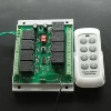 8 channels receiver module with learning button and decode in 433Mhz wireless rf receiver module