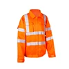 2019 Yellow Security Jacket High Quality High Visibility Pink Safety Jacket Yellow Reflective Jacket