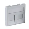 RJ45 French Faceplate 45x45 Flat