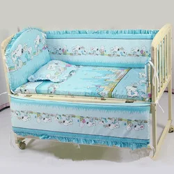 all round padded cot bumper