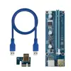 VER 009S Mining PCI-E Riser 6pin power interface PCIe 1X to 16x Riser Card Adapter for GPU miner