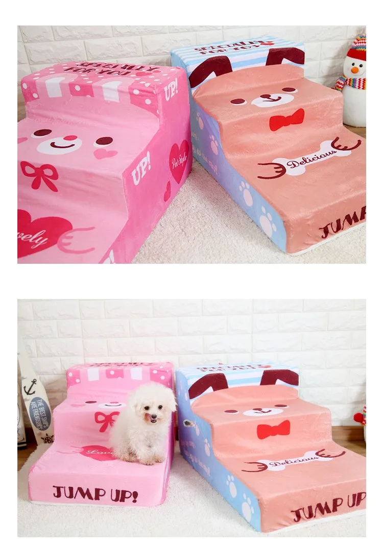 Redhill Dilepas Pet Tidur Anjing Tangga Kartun Pet Tangga Redhill Dilepas Pet Tidur Anjing Tangga Kartun Pet Tangga