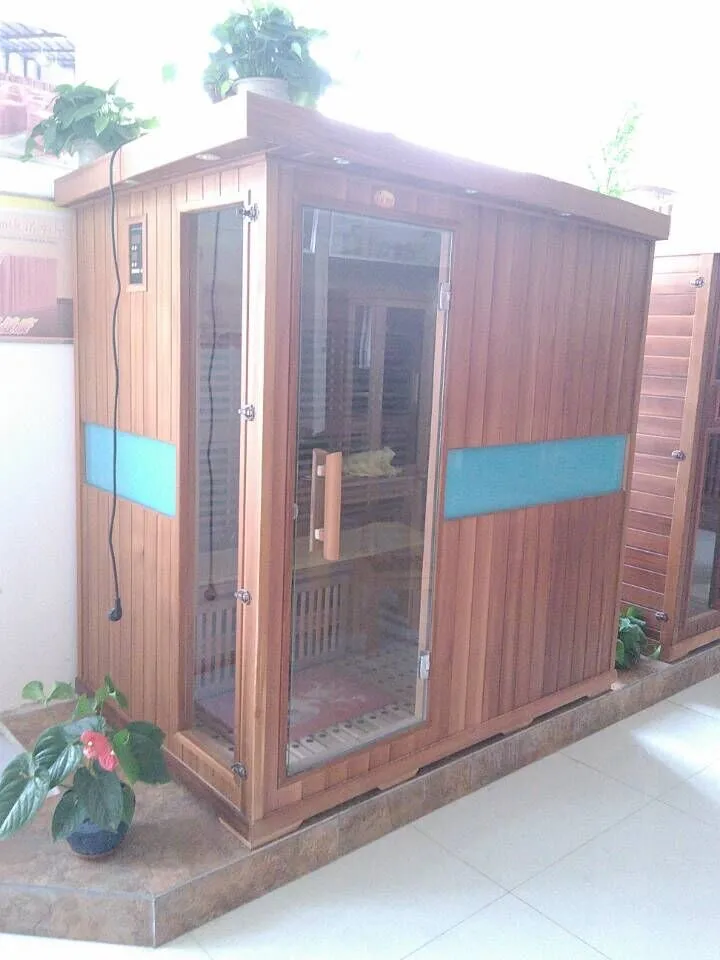 Triple Heater Sauna2 Person Lay Down Sauna With 110v Sauna Heater Far