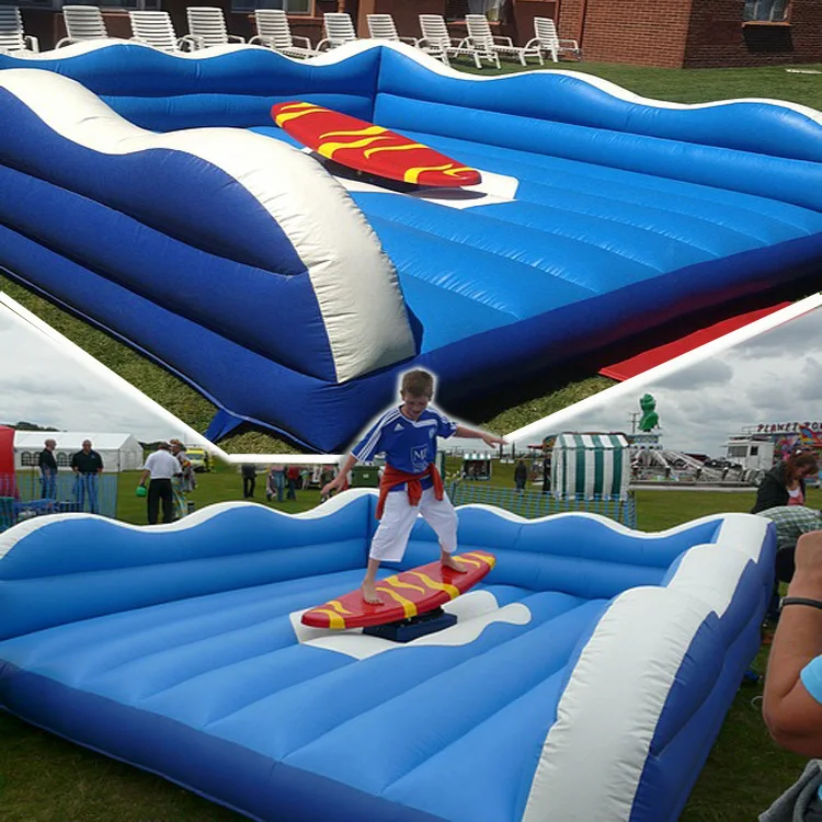 Active Hawaiian Inflatable Surfing Simulator Game/ Mechanical Surfboard