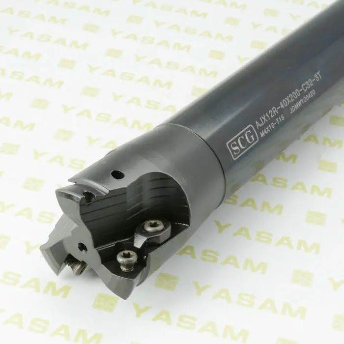 Yasam Ajx Series High Feed Rate Indexable Milling Cutters For Jdmw