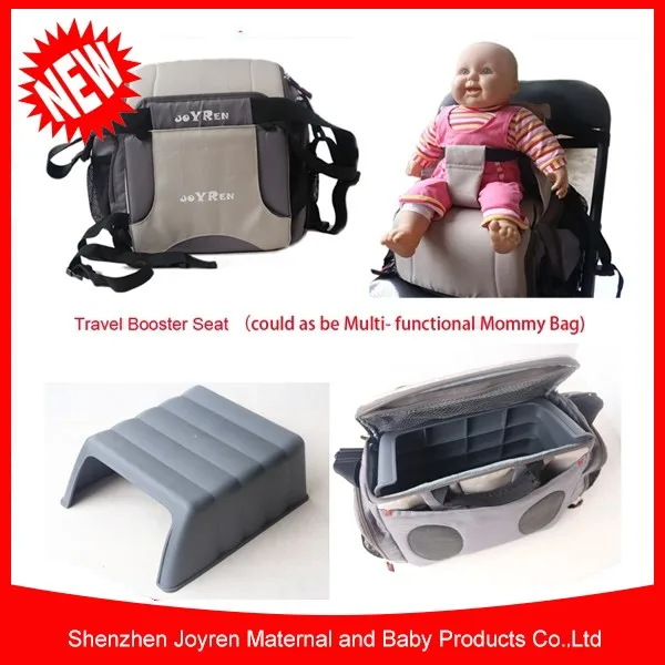 Baby Booster Seat Travel Dining Feeding High Chair Portable & Foldable