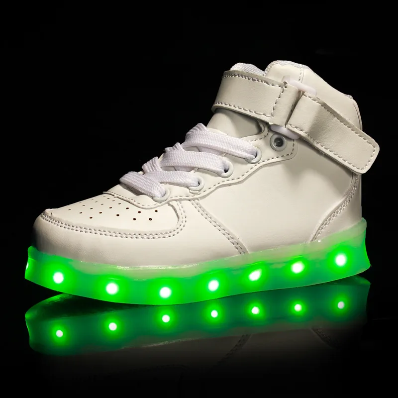 shoes with lights on the bottom
