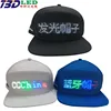 factory price cool led b1248 b536 display hat cap screen with bluetooth