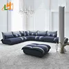 new designs modern living room furniture fabric sofa set