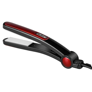 straightener with curved edges