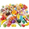 Manufacturer Wooden Fruit Pretend Play Kitchen Cutting Vegetable Toy Set