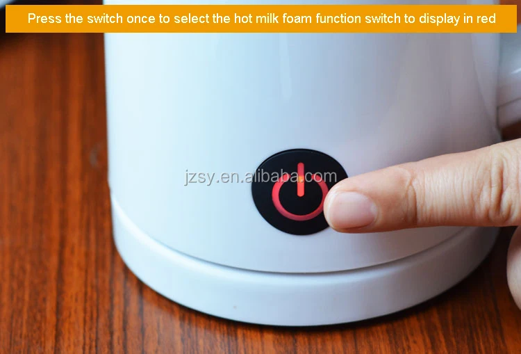 CE GS ERP ROHS LFGB REACH certification Electric Hot Cold Warmer milk Coffee Soft Foam Frother machine