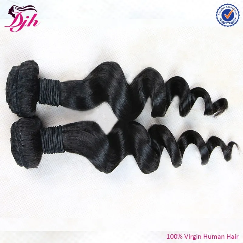 loose wave human hair bundles raw virgin remy indian hair