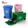 Plastic promotional gift cheap classified trash can pen holder