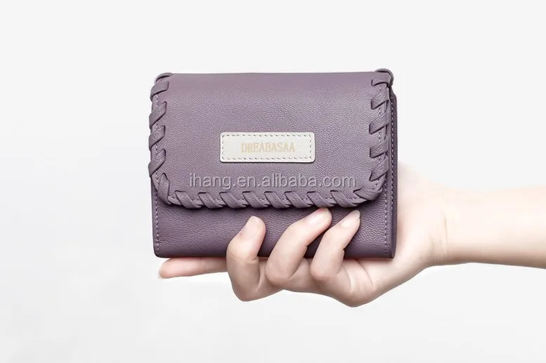 Colorful Elegant Fashion Design Genuine Leather Women Combination Lock