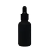 ecig 5ml 10ml 15ml 20ml 30ml 50ml 60ml 100ml bamboo cap essential oil bottle matte black red frosted glass bamboo dropper bottle
