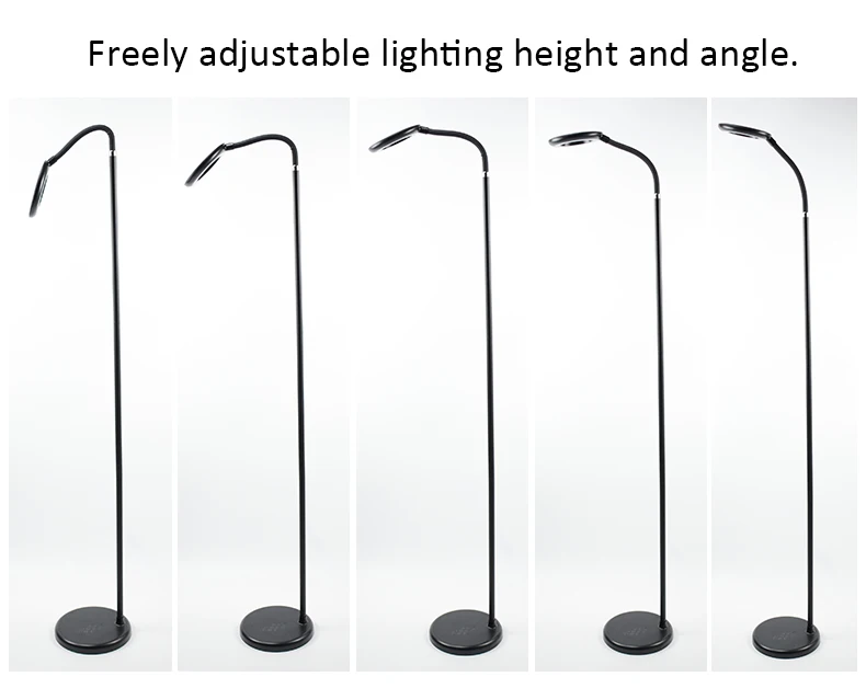 Modern Flexible Neck Ring Light Led Floor Lamp Standing Lamp Buy