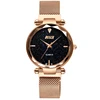 Wholesale Bosck Magnetic Type 8881 Lady Stylish Stainless Steel Magnetic Suction Mesh Strap Japan Movement Quartz Watch