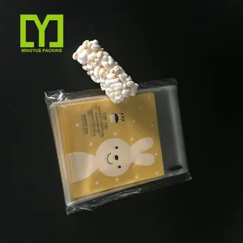 Adhesive Clear Self Opp Cellophane Bags For Bakery Cookies Goos Candy