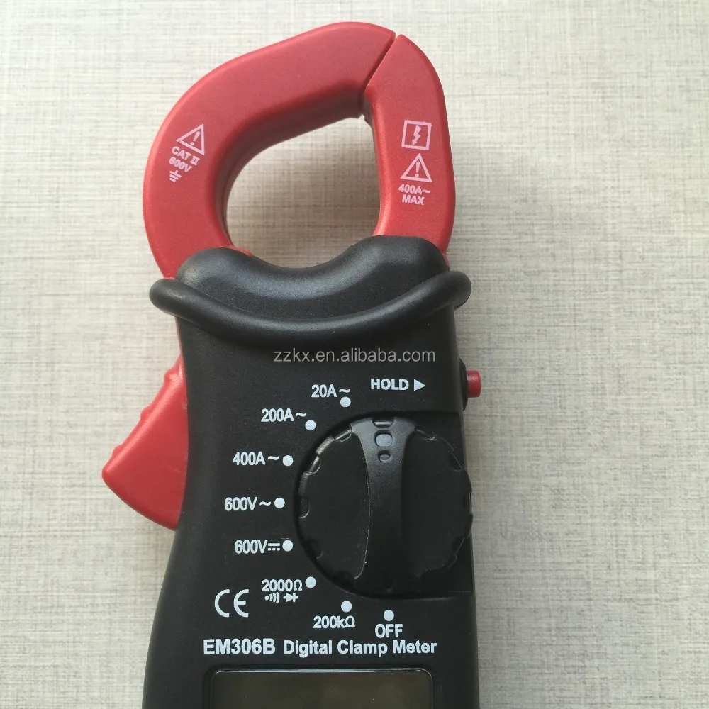 Mini Digital Clamp Meter Em306b Buy Digital Clamp Meter Clamp Multitester Ampere Meter Product On Alibaba 