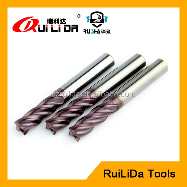 HRC65 Cnc Solid Carbide End Mill Cutter Names Of Woodworking Tools HRC65 Cnc Solid Carbide End Mill Cutter Names Of Woodworking Tools
