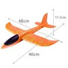 LZY 502 2019 Hot Sale Foam Plane Bubble Plane Hand Throw Glider Airplane Model For Kids Toys Gift