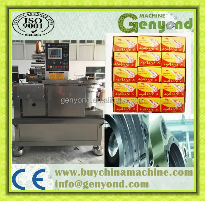 Maggi Poulet/bouillon Cube Machines D'emballage Avec Le Prix D'usine