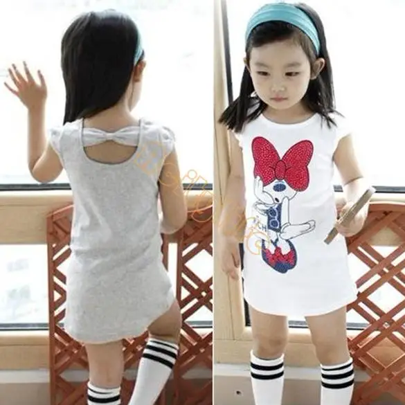 Children T shirt Summer Female Short Sleeve baby kids T shirt Girl T shirt kids Tops