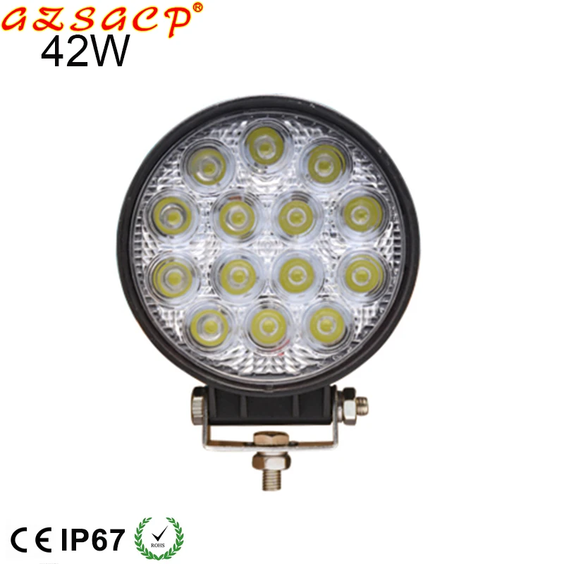 42w led driving lights for motorcycle truck off road vehicles