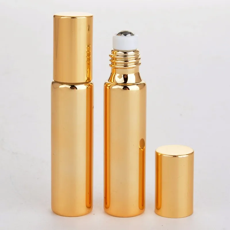 5 Ml 10ml Refill Empty Essential Oil Uv Glass Bottle Roller Ball