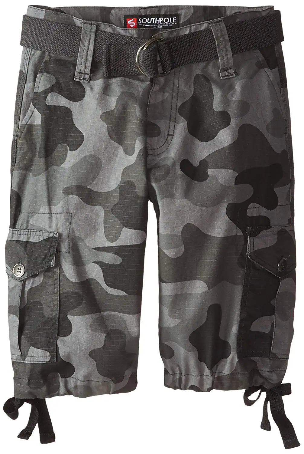 southpole fine twill cargo jogger shorts