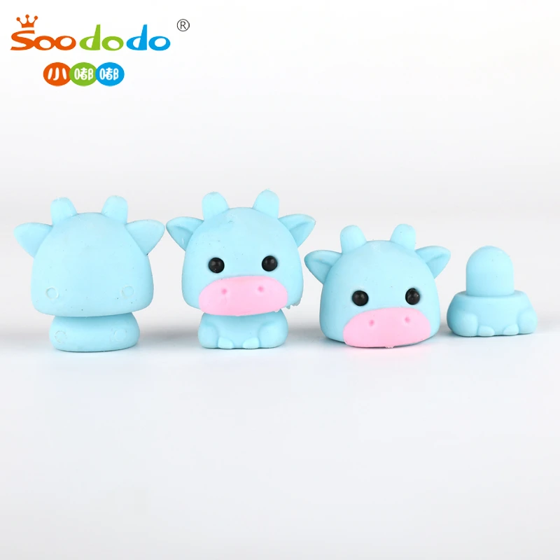 cow shape eraser