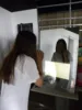 New technology magic mirror wall mounted for bathroom intelligent home control system do your tasks while preparing for new days