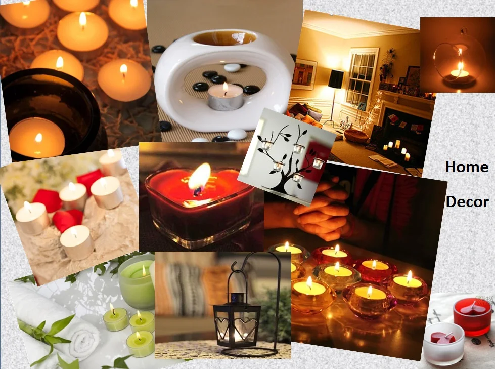 Party light tealight candle