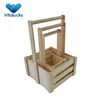 Low price shape/color customized vegetable crates basket