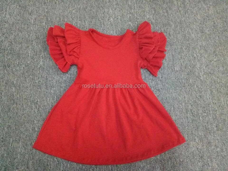 vestido vermelho para crianças