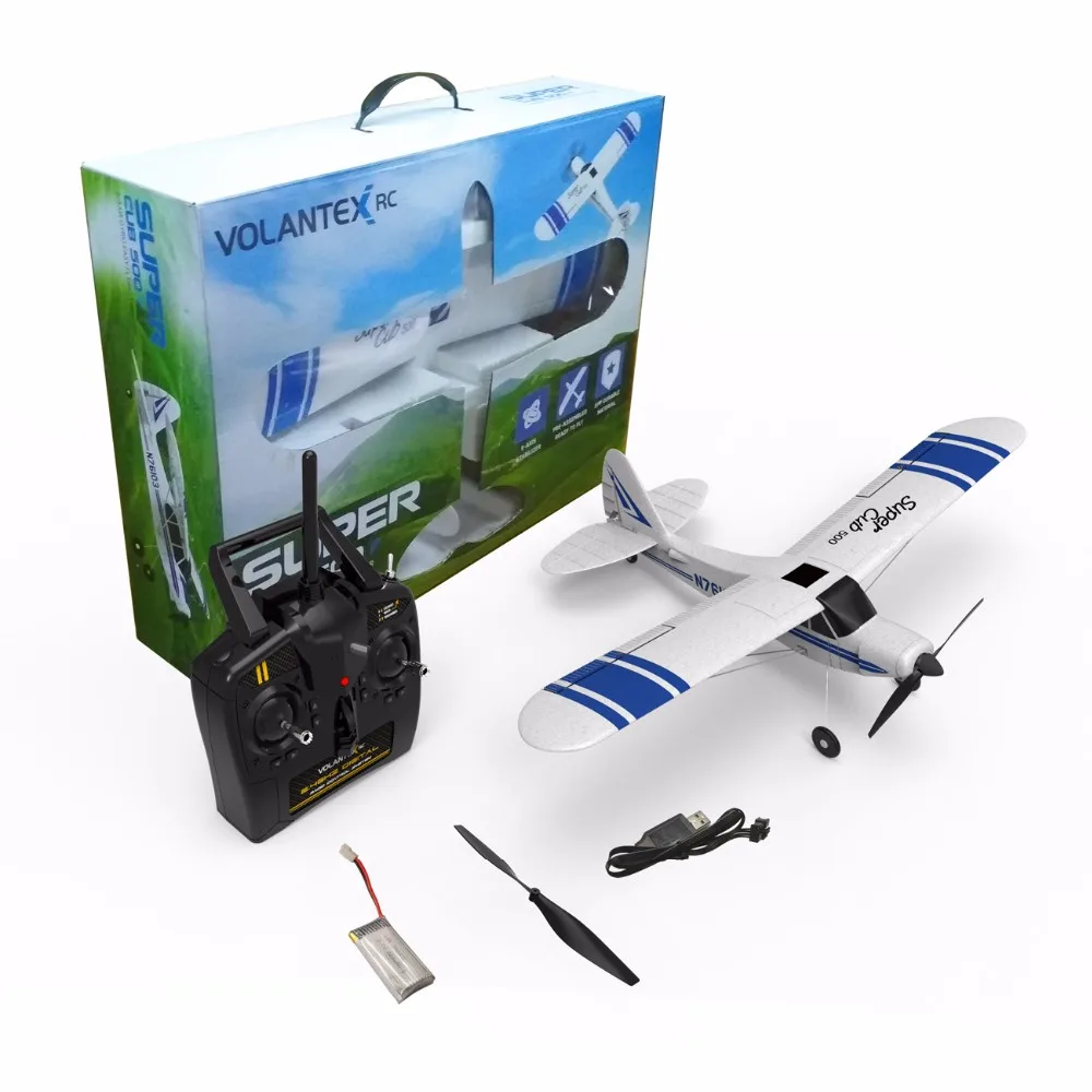 7613 Beginner Plastic Foam Remote Control Plane Fully Assembled Rc