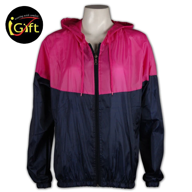 women's nylon windbreakers