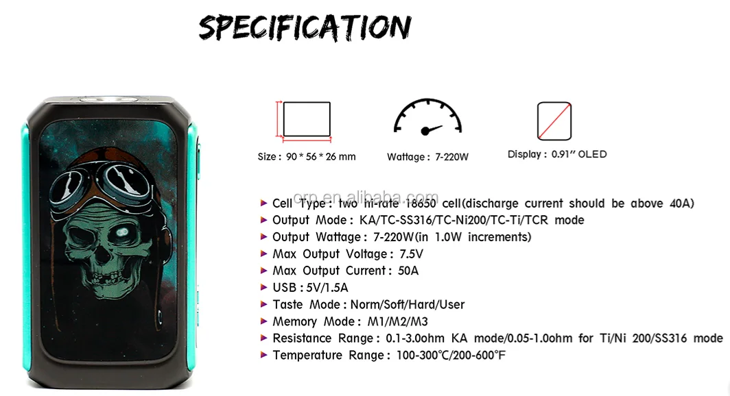 Vzone Vaping Box Mods Vzone Graffiti Vapor Mod E Cigarette Vape Electronic Cigarete