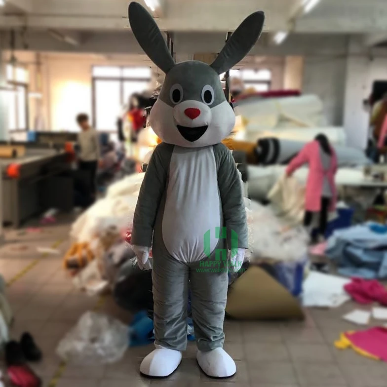 复活节兔子吉祥物服装促销生动的设计兔子西装批发