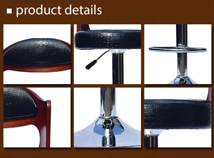 swivel bar stool with back4