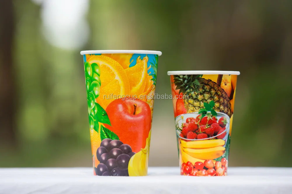 Hot Sale Disposable Cold Paper Juice Cups Buy Disposable Paper Juice