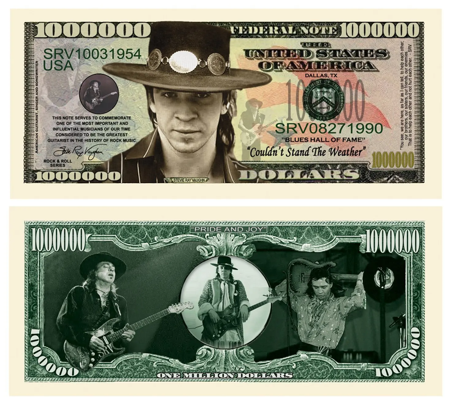 1000000 вон. SRV USA. Stevie ray Vaughan Notes. 